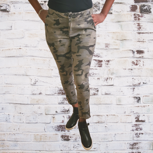 Michelle Camo Print Pants