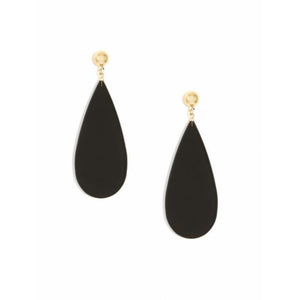 Flat Teardrop Earrings