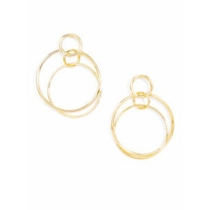 Multi Hoop Drop Earring